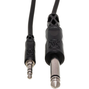 Hosa CMP-105 Interconnect Cable - 3.5mm TRS Male to 1/4-inch TS Male - 5 foot