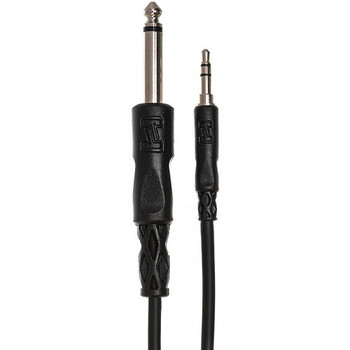 Hosa CMP-110 Interconnect Cable - 3.5mm TRS Male to 1/4-inch TS Male - 10 foot