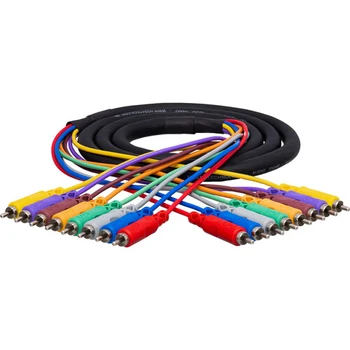 Hosa CRA-802 Unbalanced Snake Cable – RCA to RCA (2 m)