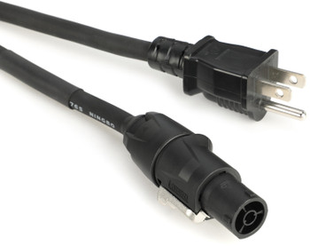 Hosa PRXN Series True 1 Cable with REAN and Hosa NEMA 5-15P Connectors - 6 feet