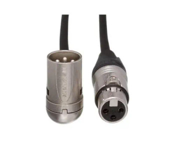 Hosa MXX-025SR Microphone Cable - Neutrik XLR Female to Right Angle XLR Male - 25 foot