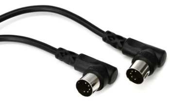 Hosa MID-310RR Right-angle MIDI Cable - 10 foot