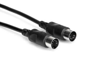 Hosa MID-315BK MIDI Cable - 15 foot Black