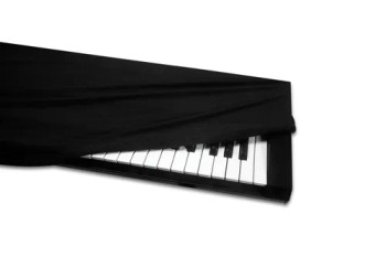 Hosa Technology KBC-176 Keyboard Cover, 61-76 key, Black