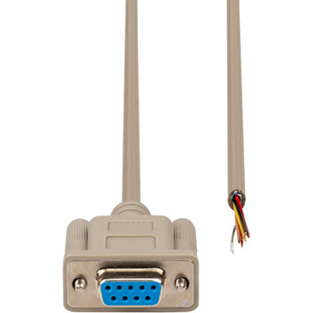Hosa DBK-102B-BULK DB9 Serial to Bare Wire Control Cable - 2 Foot
