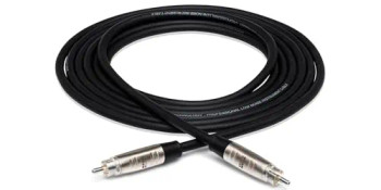 Hosa HRR-050 Pro Unbalanced Interconnect RCA Cable - 50 foot