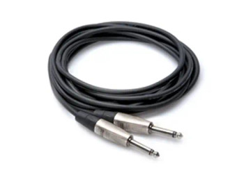 Hosa HPP-003 Pro Unbalanced Interconnect Cable - REAN 1/4-inch TS to Same - 3 foot