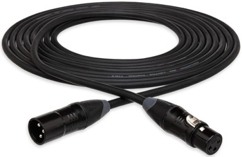 Hosa DMX-403 DMX512 Cable - XLR3 Male to XLR3 Female - 3 Foot