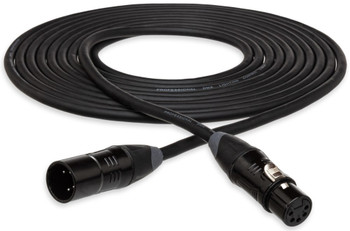 Hosa DMX-725 DMX512 Cable - XLR5 Male to XLR5 Female - 25 Foot