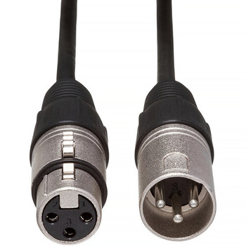 Hosa EBU-025 AES/EBU Digital Audio Cable - XLR3 Female to XLR3 Male - 25 Foot