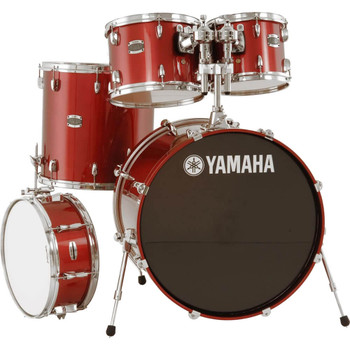 Yamaha, RC2F40RAU Red Autumn Recording Custom, 4-Piece Drum Shell Set