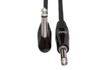 Hosa HGTR-020R Pro Straight to Right Angle Guitar Cable - 20 foot