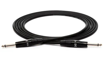 Hosa HGTR-010R Pro Straight to Right Angle Guitar Cable - 10 foot
