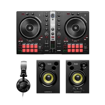 Hercules, AMS-DJ-ESSENTIALS-KIT, DJ Essentials Kit (Complete Beginner DJ Bundle)