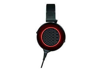 Fostex USA AMS-TH-909 Fostex TH-909 Premium Open-Back Stereo Headphones with Wooden Headphone Stand