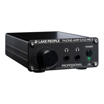 Lake People G103S MKII Studio Headphone Amplifier with Reference-Grade Audio Performance (AMS-G103S-MKII)