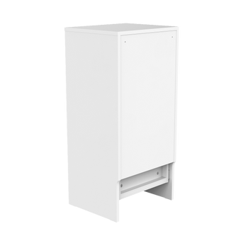 Glorious Vinyl Vault Record Storage Cabinet White with Soft-Close Drawers, Modular Design, and 160 LP Capacity for Vinyl Collection Organization (AMS-VINYL-VAULT-WHITE)