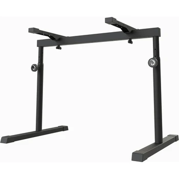 Black Panther, BP-8800, BABACU Single-Tier Adjustable Keyboard Stand for Studio and Live Performance Use