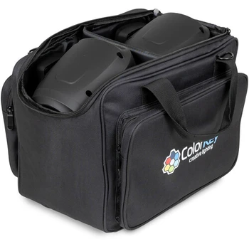 ColorKey, CKU-5062, Mover Beam 100 2-Pack Bundle with Carrying Bag LED Moving Head Beam Light System for Stage and Event Use