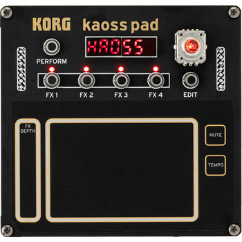 Korg Nu:tekt NTS-3 kaoss pad kit digital multi-effects unit with touchpad control and DIY assembly design (NTS3KAOSS)