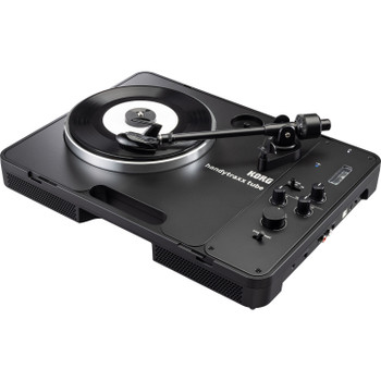 Korg handytraxx tube J Portable Record Player with Nutube and JICO Clipper MM Cartridge