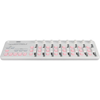 Korg nanoKONTROL2 Slim-Line USB MIDI Controller (White)