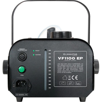 ADJ VF1100EP 1000 watt fogger, 8000 cubic ft per minute, includes wired remote