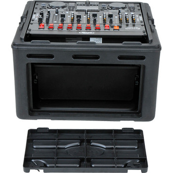 SKB 1SKB-R104 Compact Rig 10U Top Rack and 4U Front Rack Case (1SKB-R104)