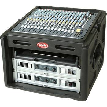 SKB 1SKB-R106 Compact Rig 10U Top Rack and 6U Front Rack Case (1SKB-R106)