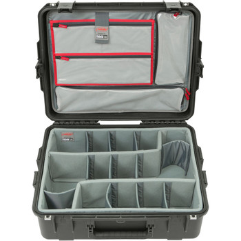 SKB 3i-2217-8DL iSeries 3i-2217-8 Case with Think Tank Designed Dividers and Lid Organizer (3i-2217-8DL)