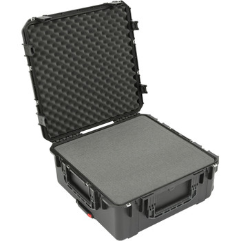 SKB iSeries 24 x 24 x 10 Waterproof Utility Case with Wheels and Cubed Foam (3i-2424-10BC)
