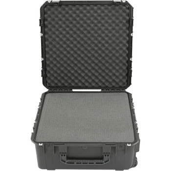 SKB iSeries 24 x 24 x 10 Waterproof Utility Case with Wheels and Cubed Foam (3i-2424-10BC)
