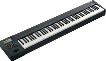Roland A-88MKII 88-Key Hammer-Action USB-C MIDI Controller Keyboard with MIDI 2.0, RGB Controls, Multi-Zone Performance, and Advanced Creative Features for Studio and Stage Applications (A-88MKII)