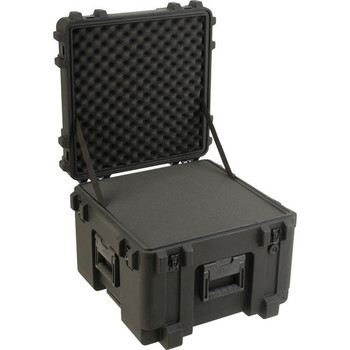 SKB 3R Series 19" x 19" x 14" Mil-Standard Case with Wheels and Cubed Foam (3R1919-14B-CW)