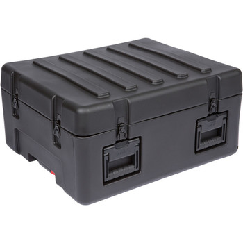 SKB 3R Series 26.38" x 21.38" x 10" Mil-Standard Case with Wheels - Empty (3R2621-10B-EW)