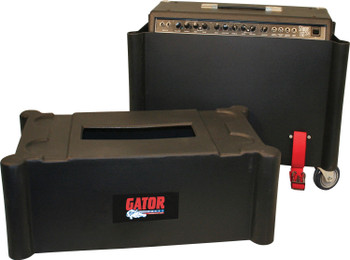 Gator G-112-ROTO Roto-Molded Mil-Grade PE Case and Stand with Wheels for 1x12 Combo Guitar Amplifiers