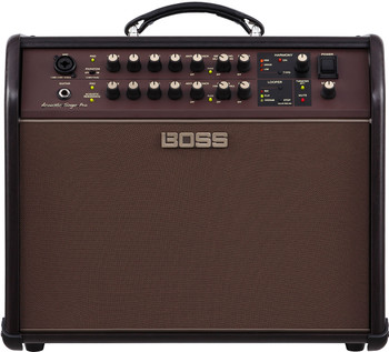 BOSS Acoustic Singer Pro 120W Bi-Amp Acoustic Amplifier with Vocal Harmony, Built-In Looper, Acoustic Resonance, Effects, and USB Recording for Acoustic Guitar and Vocals (ACS-PRO)