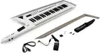 Roland AX-Edge Shoulder Synthesizer Keytar with 49 Full-Size Keys, 500+ Preset Sounds, Bluetooth MIDI, USB Connectivity, and Battery-Powered Performance, White (AX-EDGE-W)