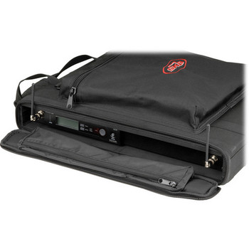 SKB 1U Soft Rack Case with Steel Rails (1SKB-SC191U)