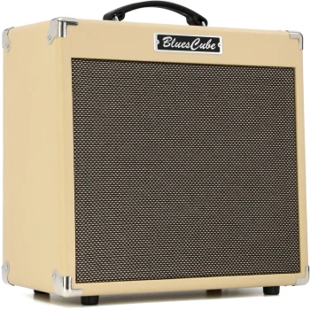 Roland Blues Cube Hot 30-Watt 1x12 Combo Guitar Amplifier with Tube Logic Technology, Vintage Tweed-Style Tone, Reverb, Power Control, and USB Recording (BC-HOT-VB)