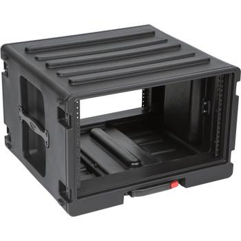 SKB 6U Rack Case with Wheels and Handle (1SKB-R6UW)
