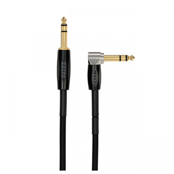 BOSS BCC-30-TRA 30ft/9m TRS Straight to Angled Connecting Cable with Gold-Plated Connectors and Oxygen-Free Copper for Foot Controllers, Expression Pedals, and Audio Systems (BCC-30-TRA)