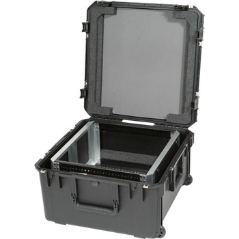 SKB iSeries 10U Aluminum Rack Case with Wheels (3i-22221210U)