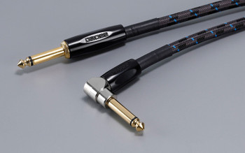BOSS BIC-15A-PC2 Value Pack Instrument Cable Set with 15ft Straight/Angled Cable and Two 6in Patch Cables (BIC-15A-PC2)