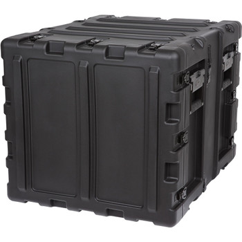 SKB 9U 20-Inch Deep Non-Removable Shock Rack Case (3RS-9U20-22B)