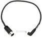 BOSS 1ft / 30cm 3.5mm TRS to 5-Pin MIDI Cable, Type A, Angled Connector (BMIDI-1-35)