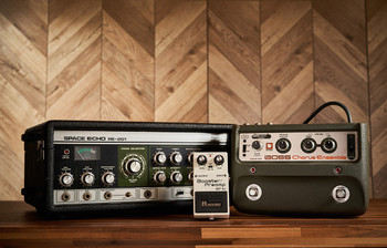 BOSS BP-1W Waza Craft Booster and Preamp Pedal with CE-1 and RE-201 Analog Preamp Modes, Clean Boost, Adjustable Gain and Level Controls (BP-1W)