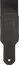 BOSS BSB-20-BLK 2-Inch Black Nylon Seatbelt Guitar Strap with Adjustable 36–63-Inch Length and Nickel Hardware for Electric Guitar and Bass (BSB-20-BLK)