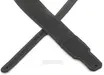 Roland BSL-25-BLK 2.5-Inch Black Premium Leather Guitar Strap with Adjustable 39–55-Inch Length, White Stitching, and Debossed Logo for Acoustic, Electric, and Bass Guitars (BSL-25-BLK)