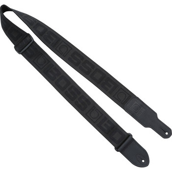 Roland BSM-20-BB Monogram Guitar Strap, 2-Inch Black Nylon with Black Logo Pattern and Leather Strap Ends for Guitar and Bass (BSM-20-BB)  The Roland BSM-20-BB is a stylish and durable guitar s